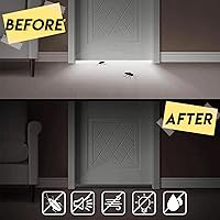 Vista 5 de Tope para debajo de la puerta, bloques de tiras de espuma, tope de corrientes de aire de puerta, parte inferior de puertas, bloqueador de ruido