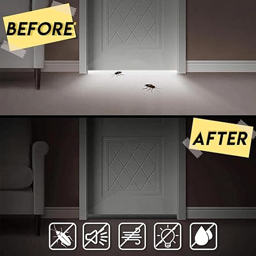 Miniatura 5 de Tope para debajo de la puerta, bloques de tiras de espuma, tope de corrientes de aire de puerta, parte inferior de puertas, bloqueador de ruido