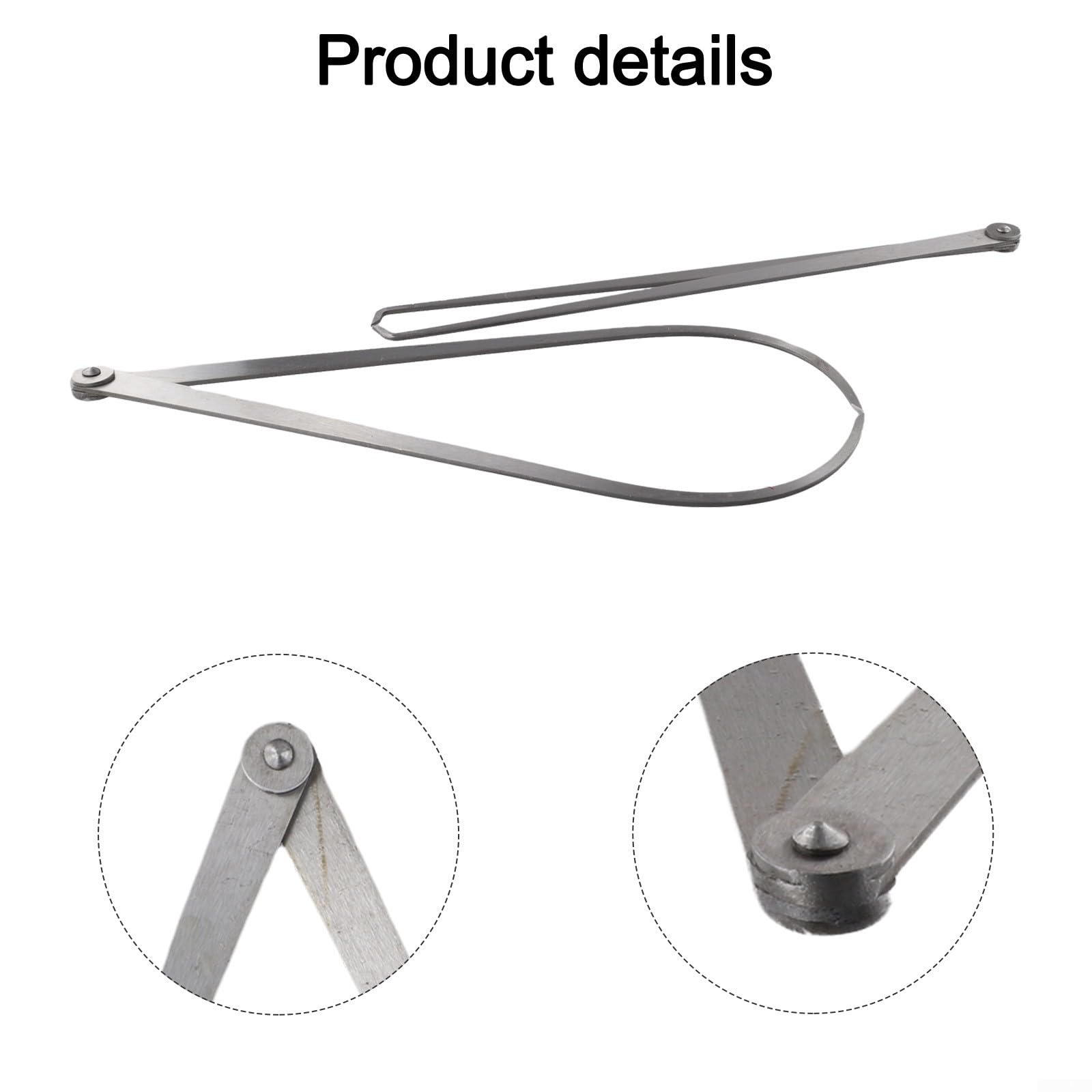 Outil essentiel pour sculpteurs - Mesure intérieure et extérieure précise - Avec étrier robuste en acier inoxydable