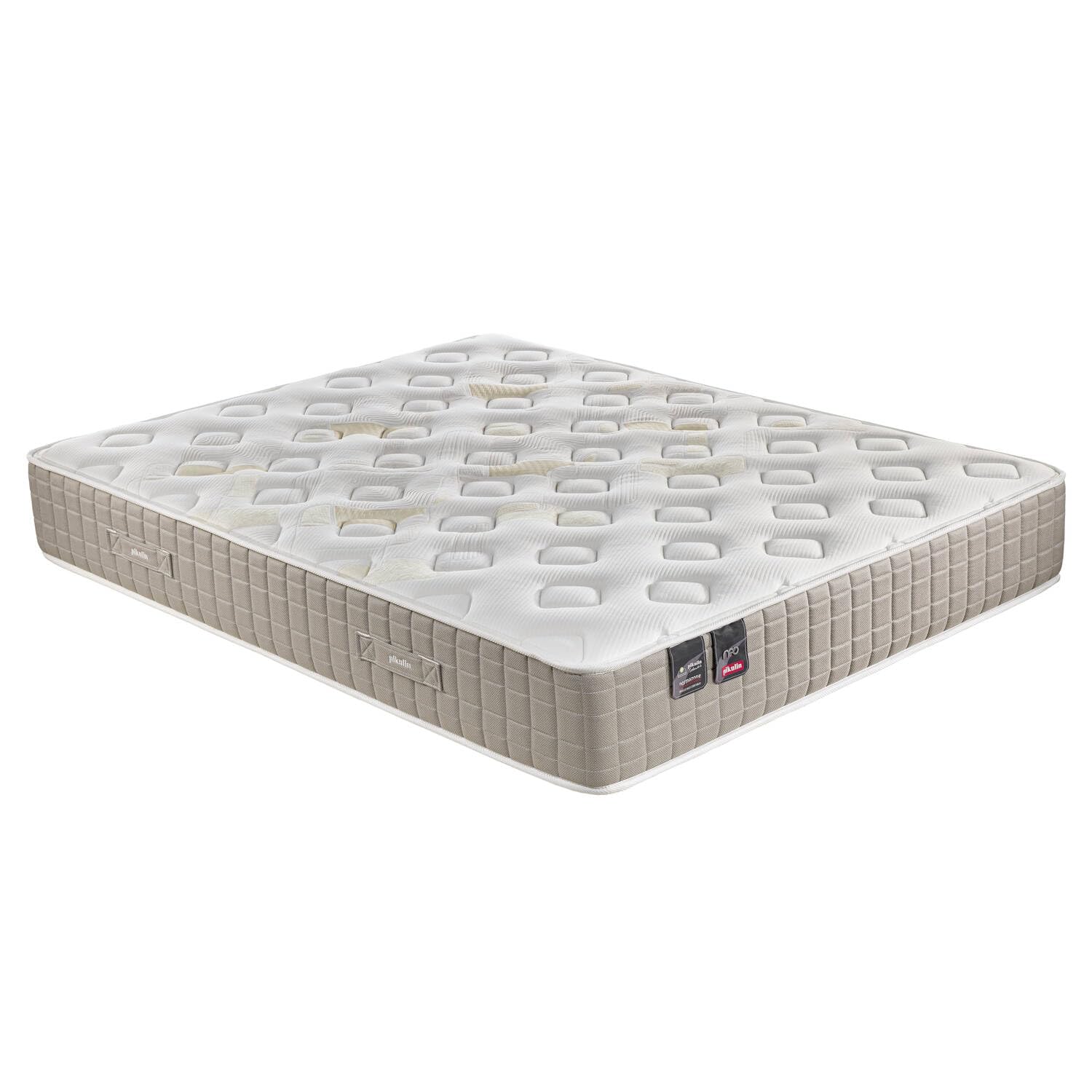 PIKOLIN Colchón Muelles Normablock + Visco King | 28 cm