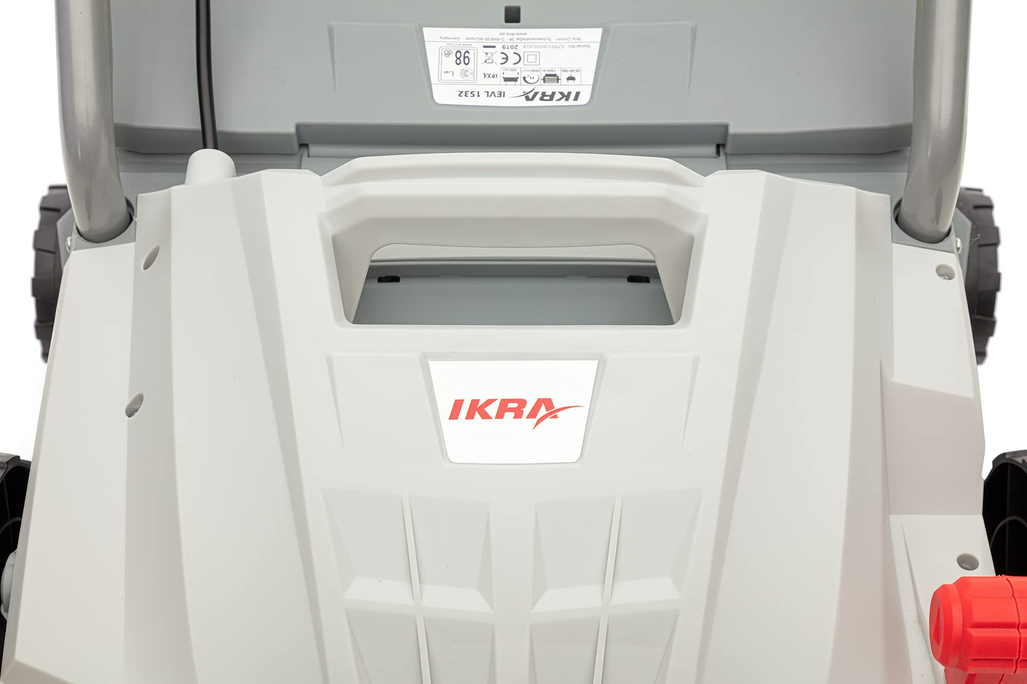 IKRA Aerator i Wertykulator elektryczny IEVL 1532 worek przechwytujący 30l szerokość robocza 32cm głębokość robocza regulowana 1.500W