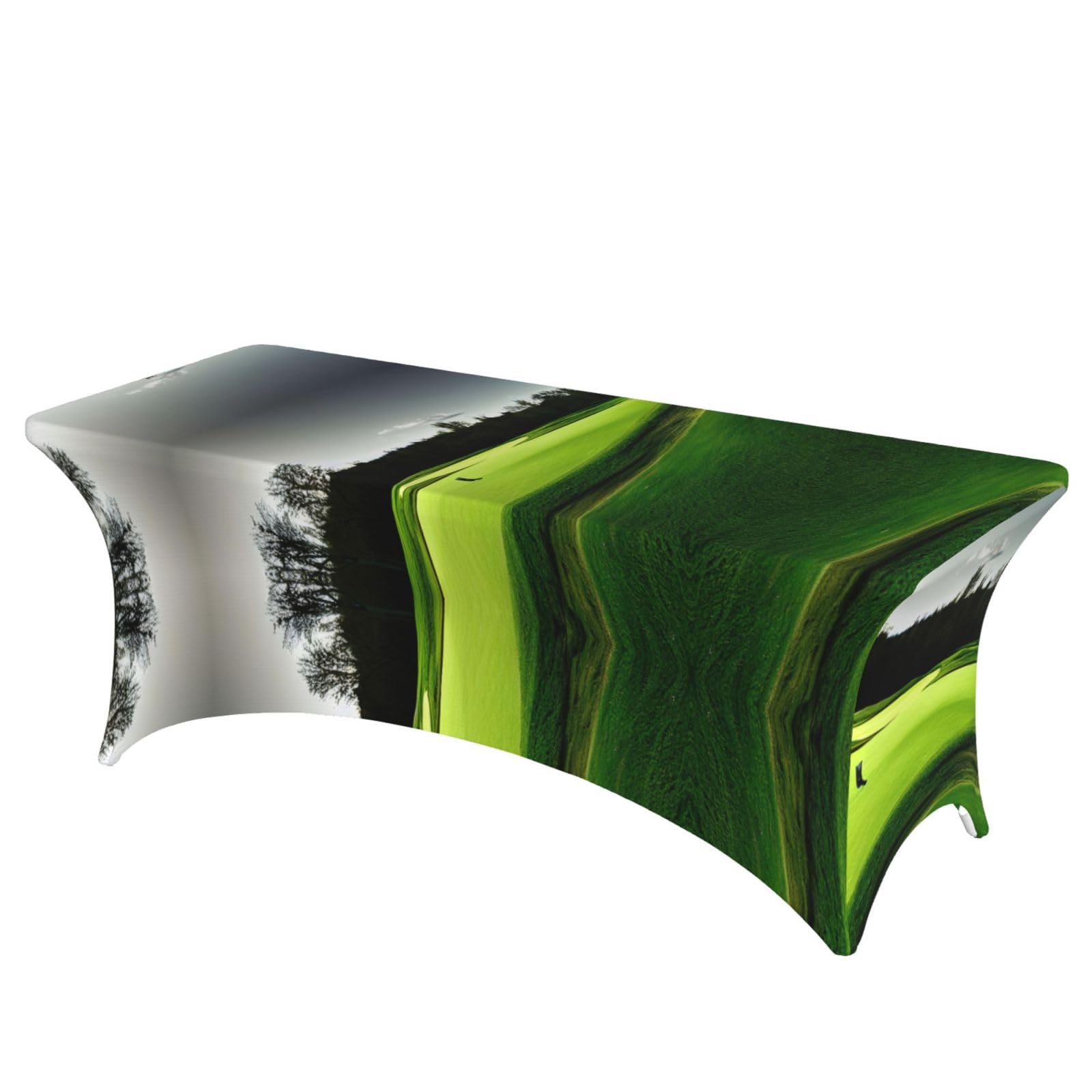 Housse extensible pour table rectangulaire de fete 1.8m