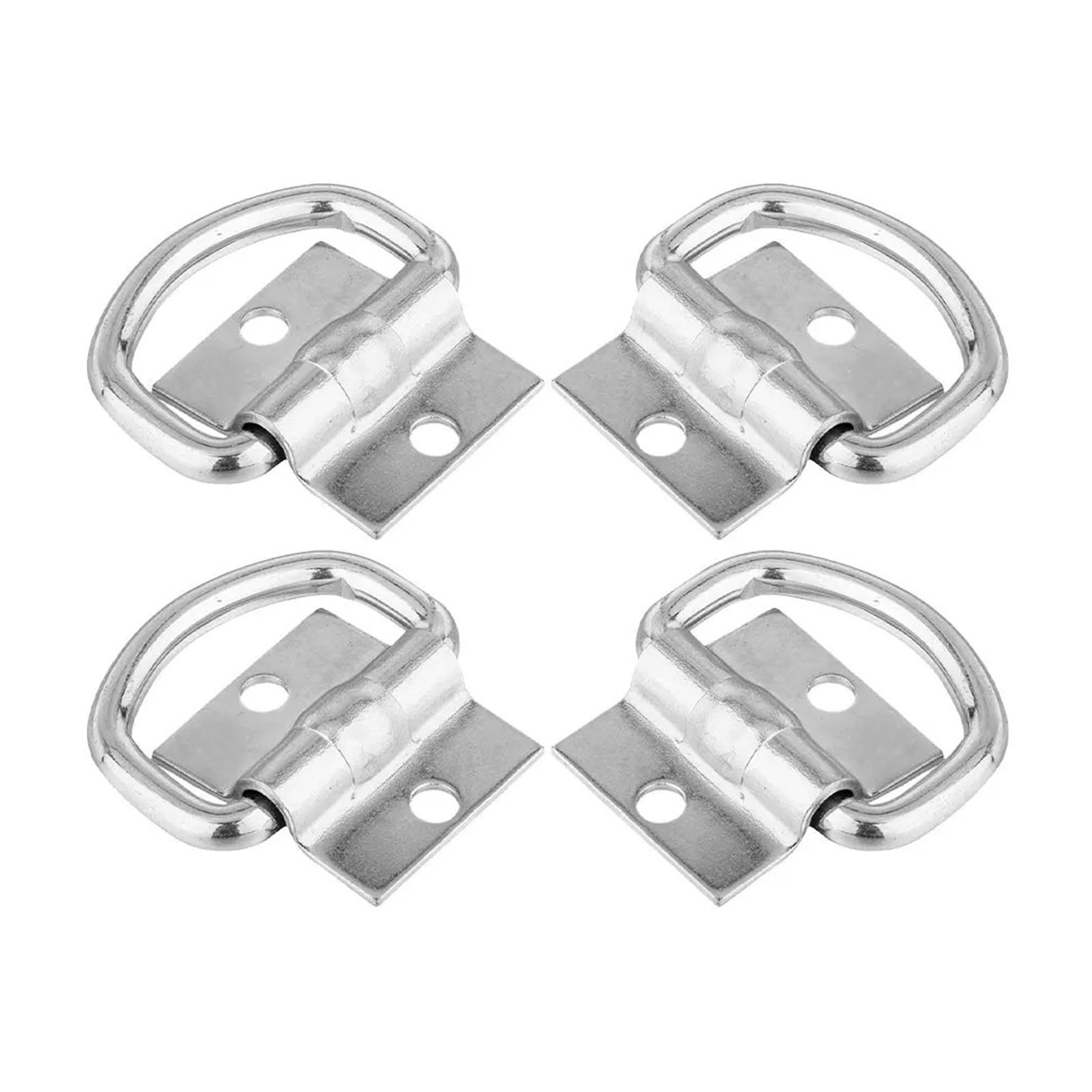 Pjfcewfdgx One Color 4Pcs Heavy Duty D-Ring Anchors For Truck Bed & Trailer Cargo
