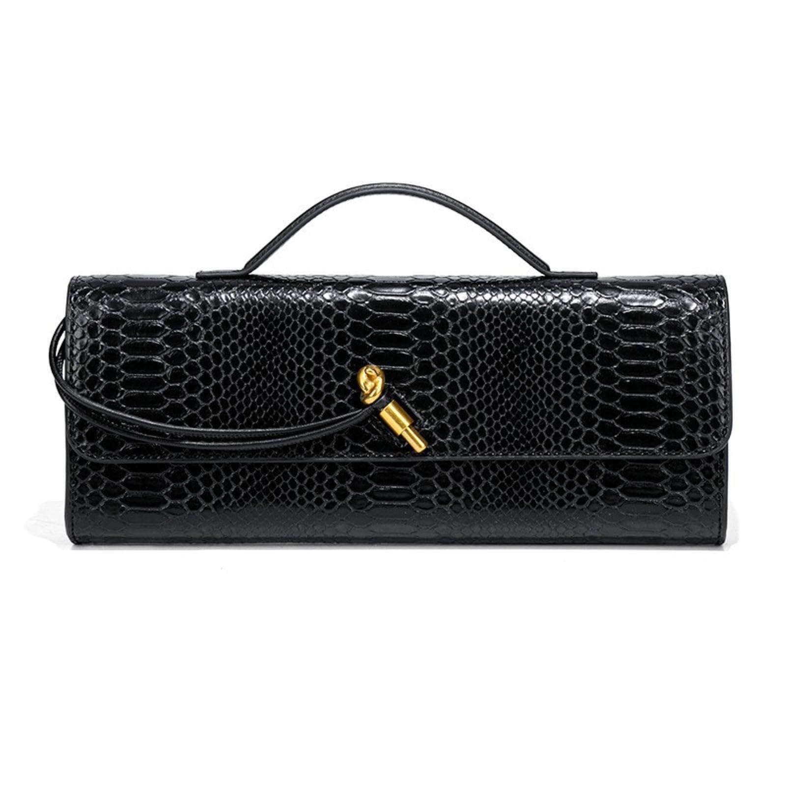 Torba crossbody z górnym uchwytem dla kobiet torebka wieczorowa długa torebka ze wzorem PU torby na ramię modne stroje