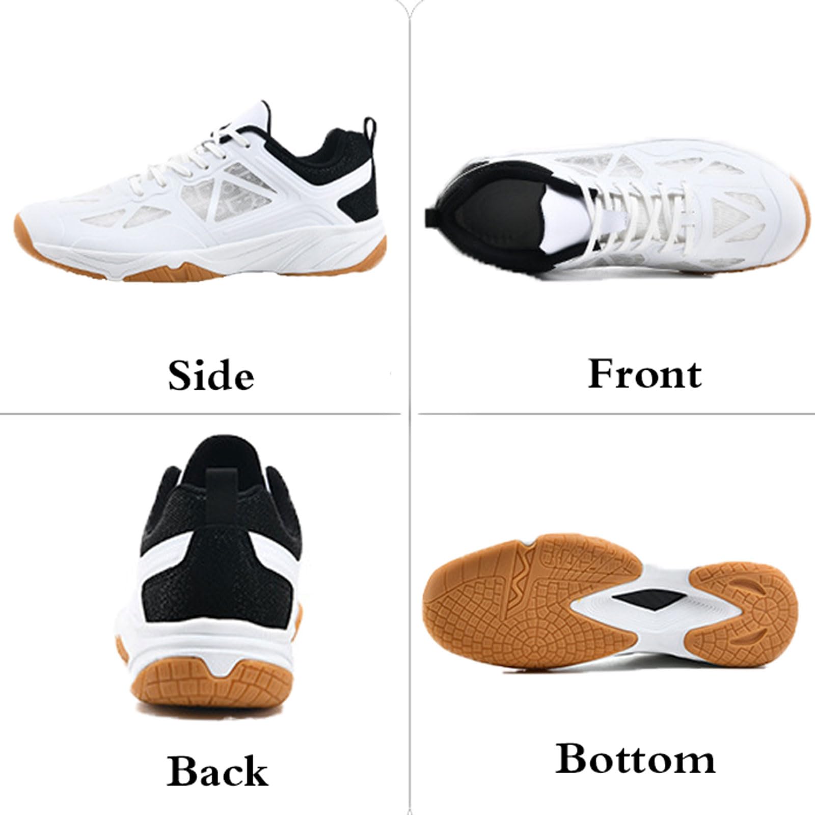 Zapatillas De Tenis De BáDminton,Zapatillas De Voleibol para BáDminton,Zapatos De BáDminton Transpirables,Zapatillas De Deportivas Antideslizantes,Ligeros,para BáDminton,Tenis,Fitness