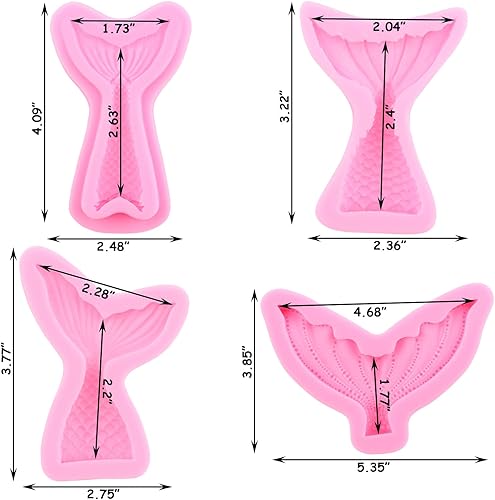 Miniatura 3 de ZiXiang Molde de silicona para decoración de pasteles, fondant, concha marina, estrella de mar, coral, moldes para decoración de pasteles,