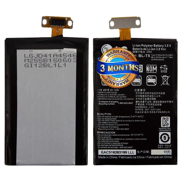 Image of Original BLT5 Replacement Part for LG Nexus 4 E960 (with 3 Months Warranty by Naru)