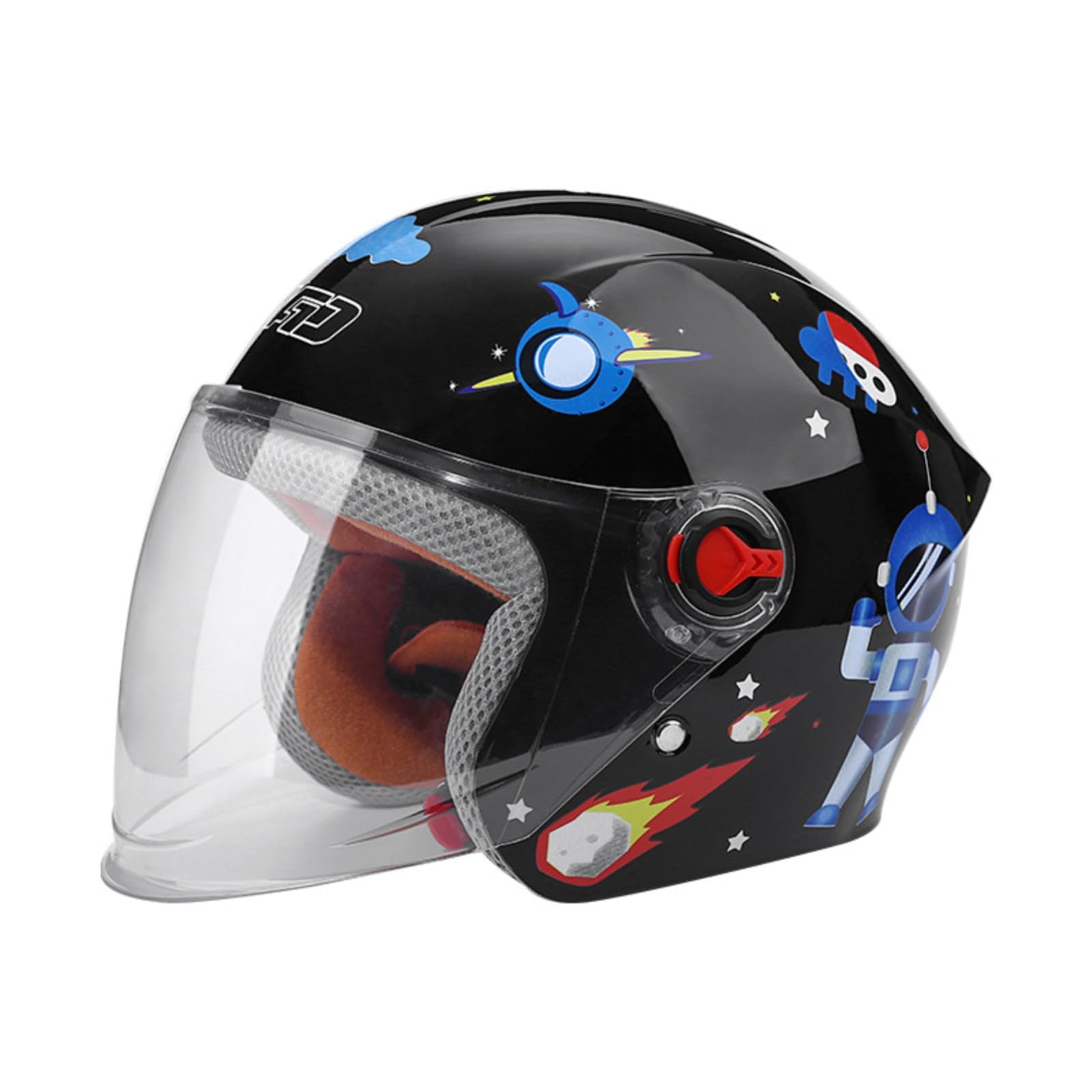 Motorhelm Voor Kinderen, Schattige Motorcrossmotorfiets Open Helm Voor Kinderen Comfortabele Motos-Veiligheidshelmen Voor Kinderen, ECE-Goedgekeurde Scooterhelm 5 Motorhelm Voor Kinderen, Schattige Motorcrossmotorfiets Open Helm Voor Kinderen Comfortabele Motos-Veiligheidshelmen Voor Kinderen, ECE-Goedgekeurde Scooterhelm 5