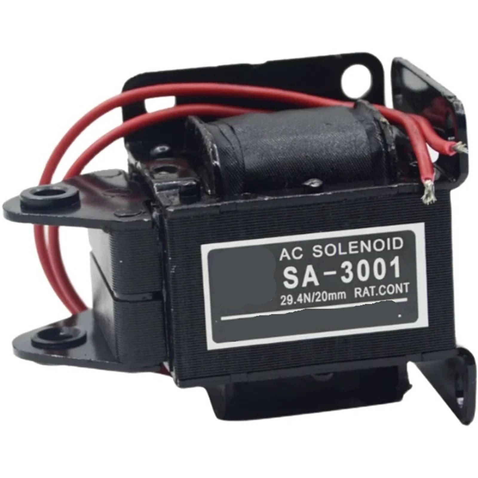 Électroaimant de traction industriel SA-3001 aimant électrique AC 220V course 20 mm