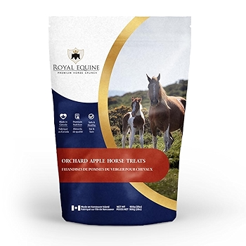 皇家马匹优质马运动零食 - 天然来源，健康小食（果园苹果味）