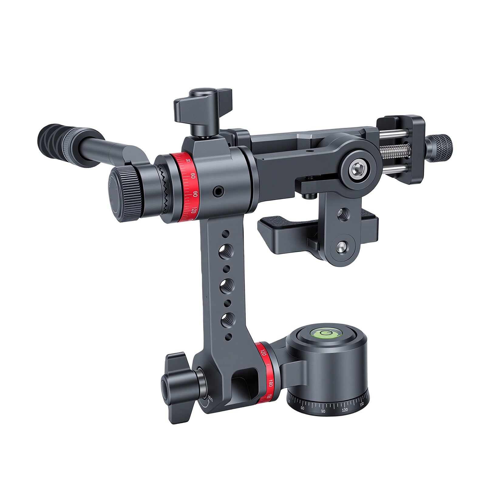 Bewinner Aluminum Alloy 360 Supporto Telefono per Treppiede