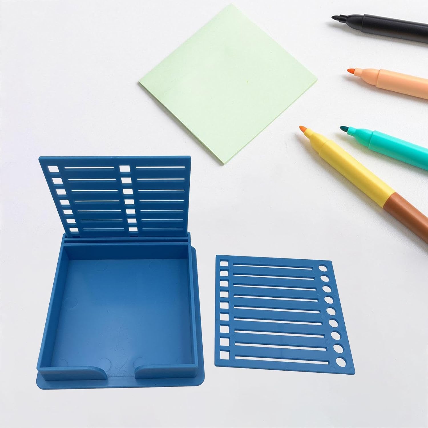 Loom Tree® Sticky Note holder Stecil Sticky Note Template Office Desktop Home Blue | Office | Office supply | Desk Accessories | sticky notes Loom Tree® Sticky Note holder Stecil Sticky Note Template Office Desktop Home Blue | Office | Office supply | Desk Accessories | sticky notes