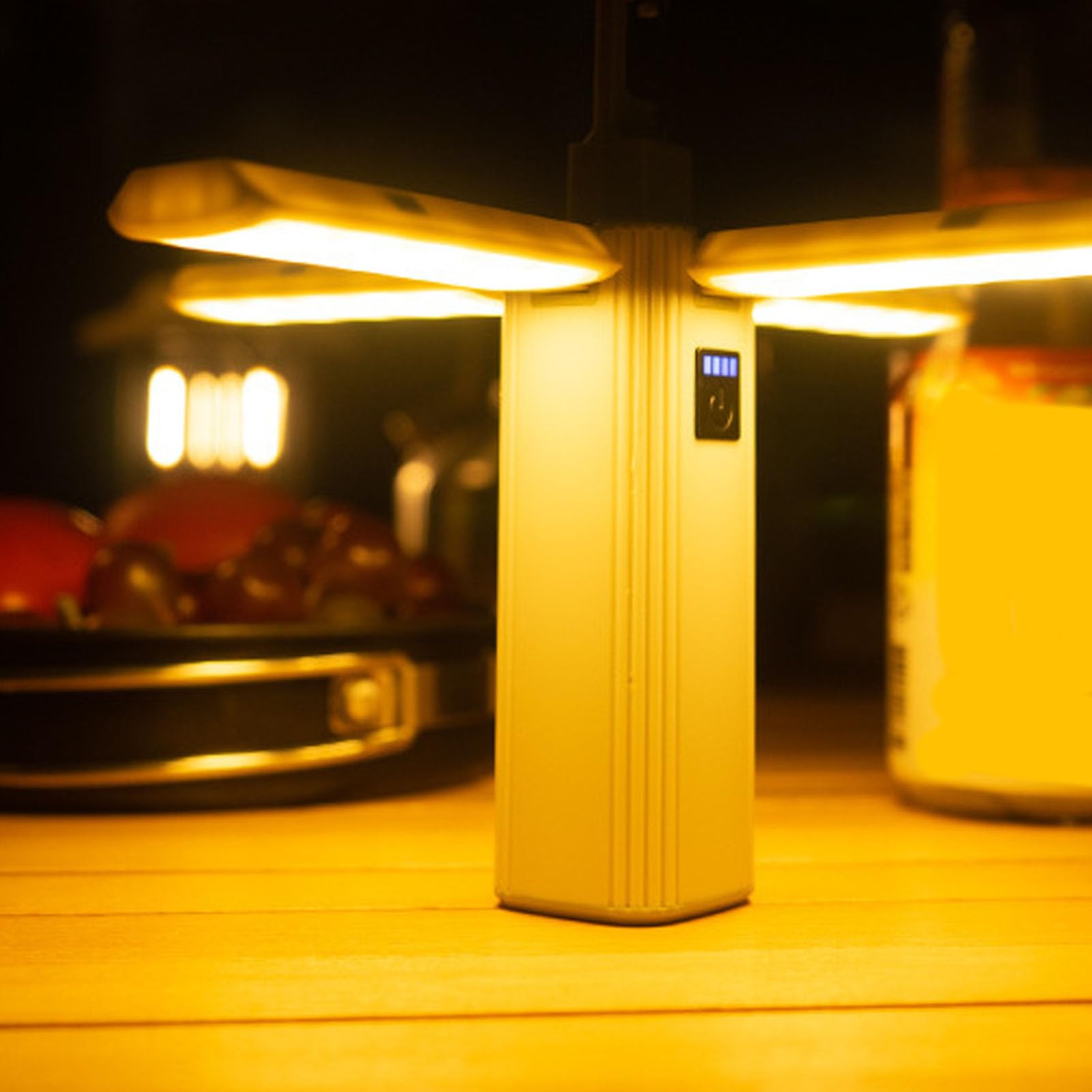 Lampe de nuit portable LED extérieure dimmable avec contrôle tactile pour le camping - Chine Éclairage, lumière LED