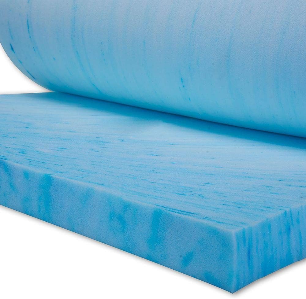 OCM 2.5" Thick Ultimate Gel Flex Memory Foam Mattress Topper Pad for Twin XL College Dorm Mattress