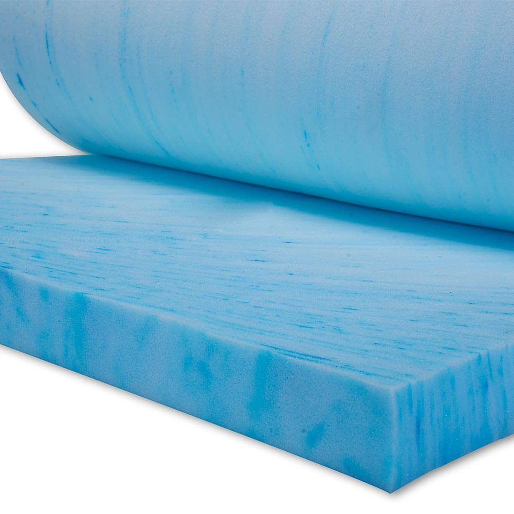 OCM 2.5" Thick Ultimate Gel Flex Memory Foam Mattress Topper Pad for Twin XL College Dorm Mattress