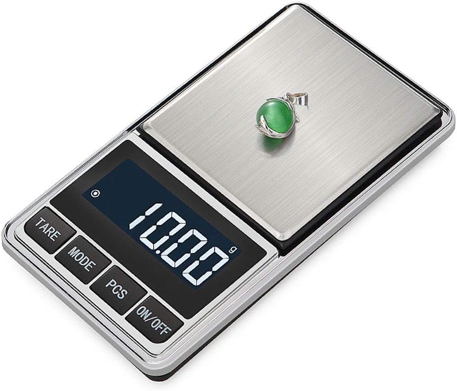 scala dei grammi per l'erbaccia