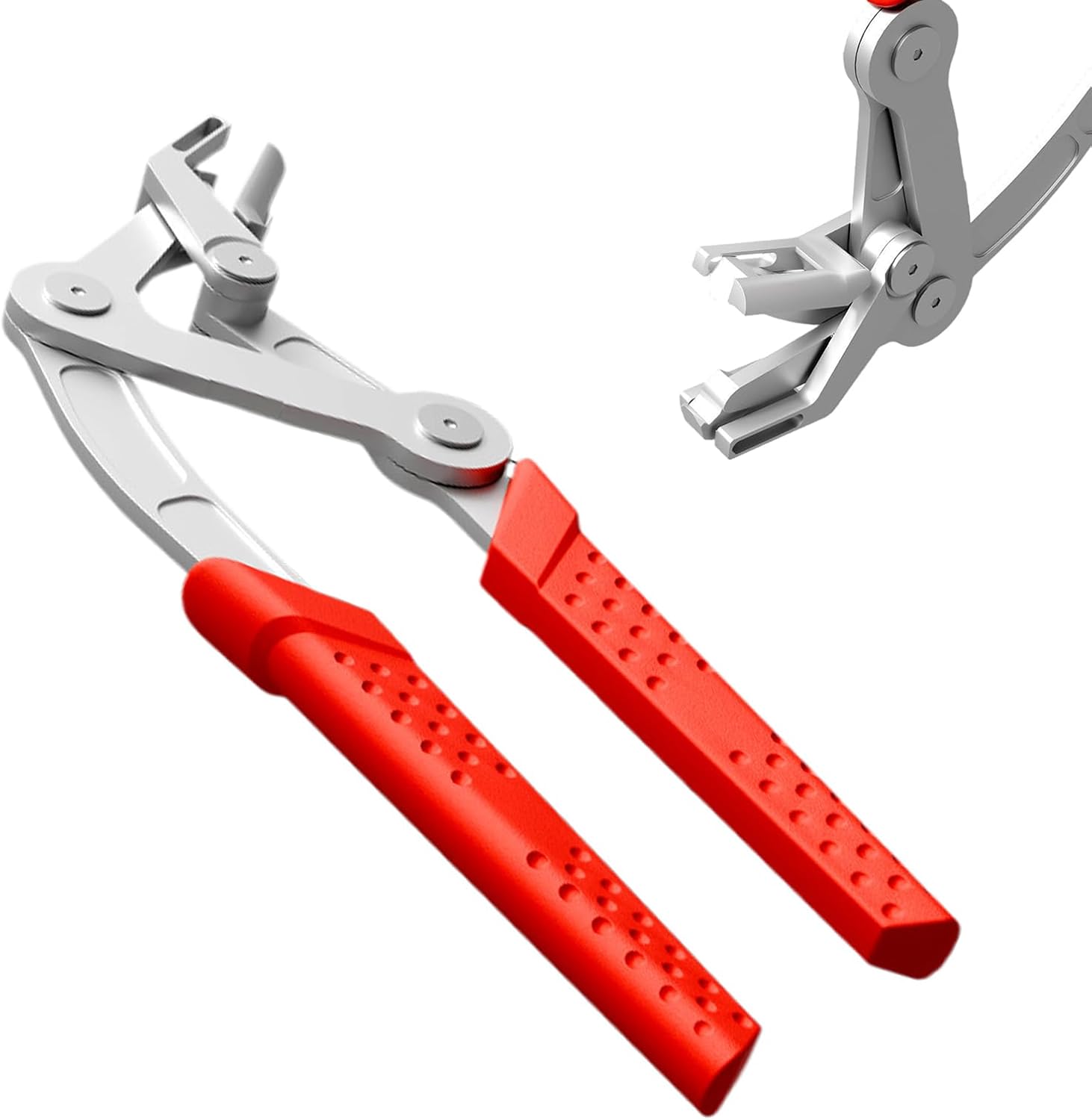 Car Clip Pliers - Non-Slip Handle, Car Clip Pliers Trim for Removing, Premium Quality Automotive Set, Long-Lasting Detailing Tool with Ergonomic Grip, Versatile Vehicle Aid for Fastener Dismantling