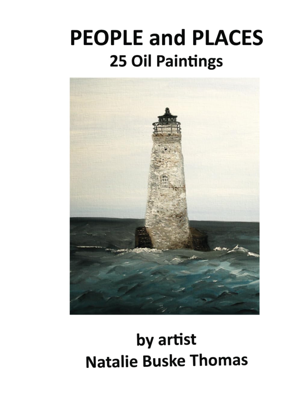 25 Oil Paintings par l'artiste Natalie Buske Thomas - Édition prestige
