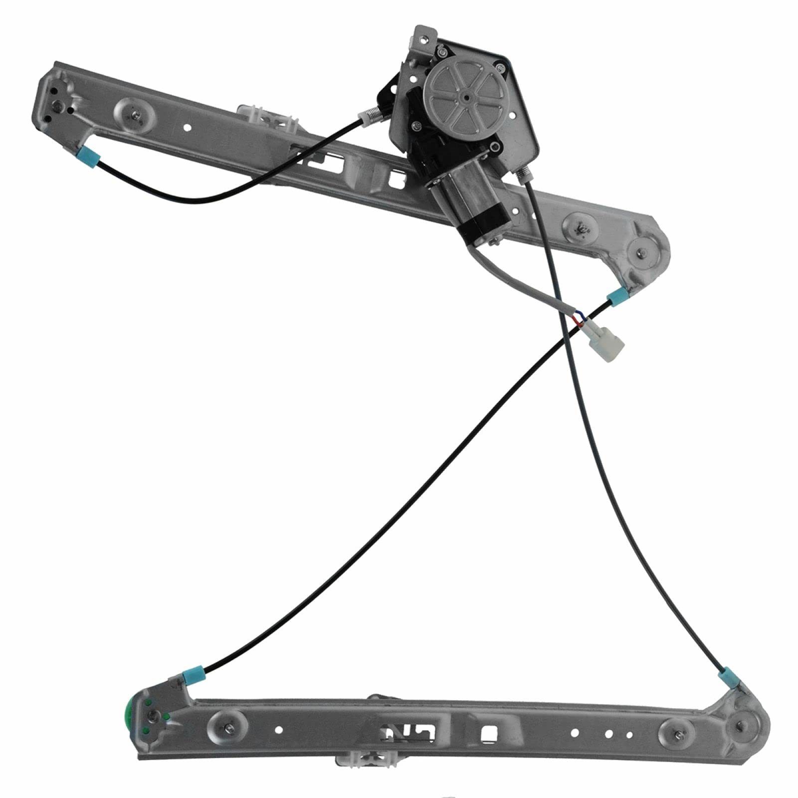 TRQ Front Right Power Window Regulator &amp; Motor Assembly Passenger Side