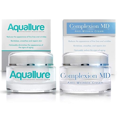 Crema Antioxidante Rescate y Complexion MD Advanced Anti-Arrugas Crema – Multipéptido Clínicamente Probado con Ácido Hialurónico – Hidratante Facial