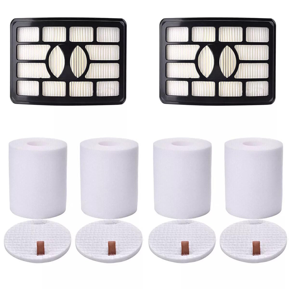 Filters for Shark Rotator Pro Lift-Away NV500, NV501, NV502, NV503, NV505, NV510, NV520,NV552,UV560, Xff500 Xhf500 (Not Fit NV650,NV750 Series)