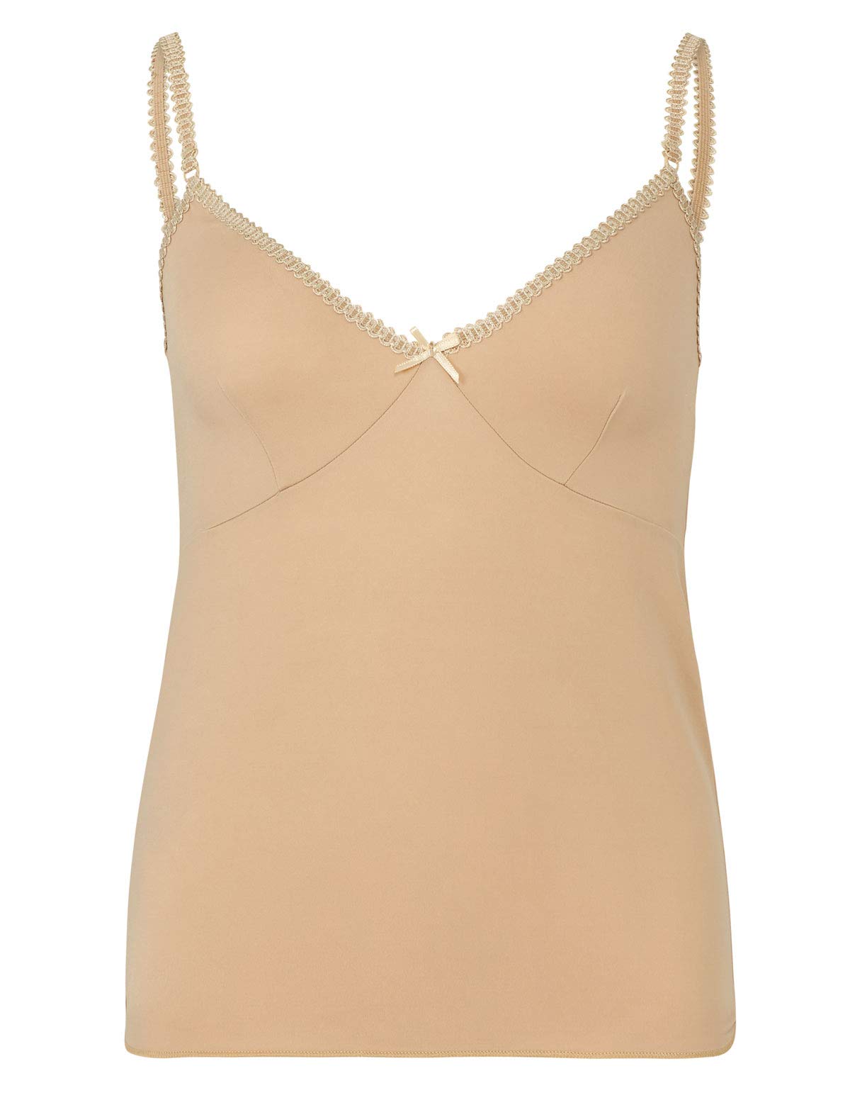 Slenderella Women's Skin Gl2712 Gaspe Beige Camisole Top 16