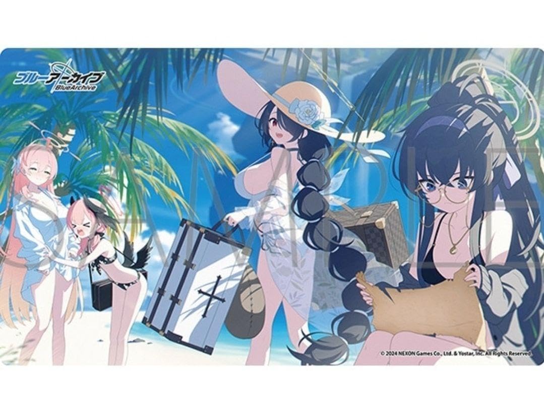 Amazon.co.jp: ブルーアーカイブ マルチプレイマット ラバーマット 隠 