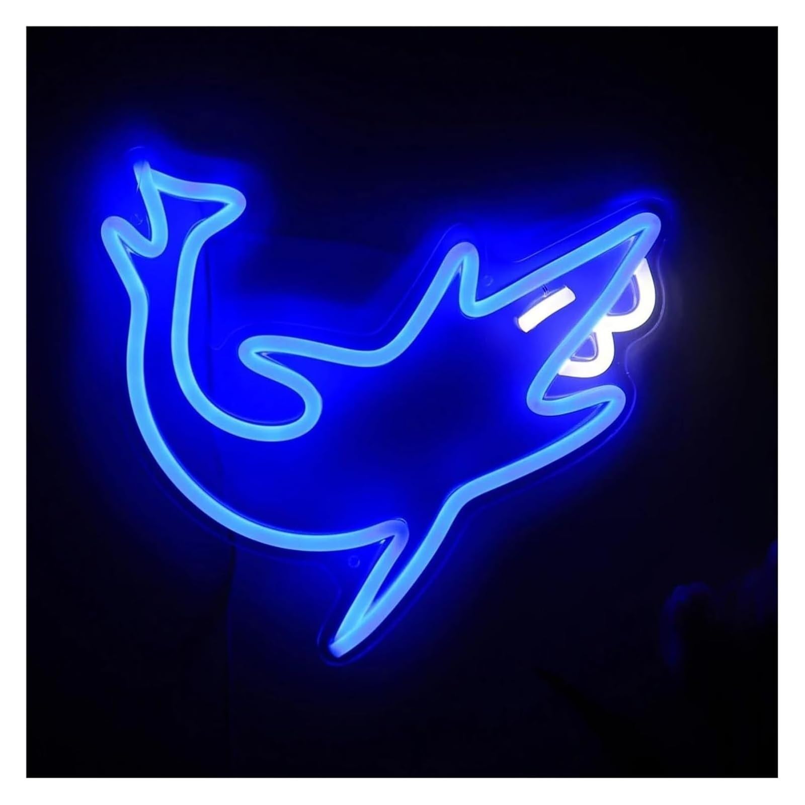 neon light sign Neon Light Decoration Shark for neon Sign Dimmable Wall for