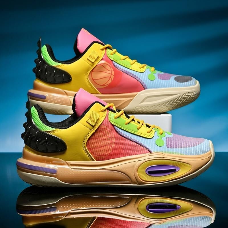 Zapatillas de baloncesto transpirables con suela resistente al desgaste 2
