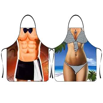 Grembiule Da Cucina Sexy Muskelmann - Design Divertente Con Motivo Muscoloso Per Uomini E BBQ - Foto 8