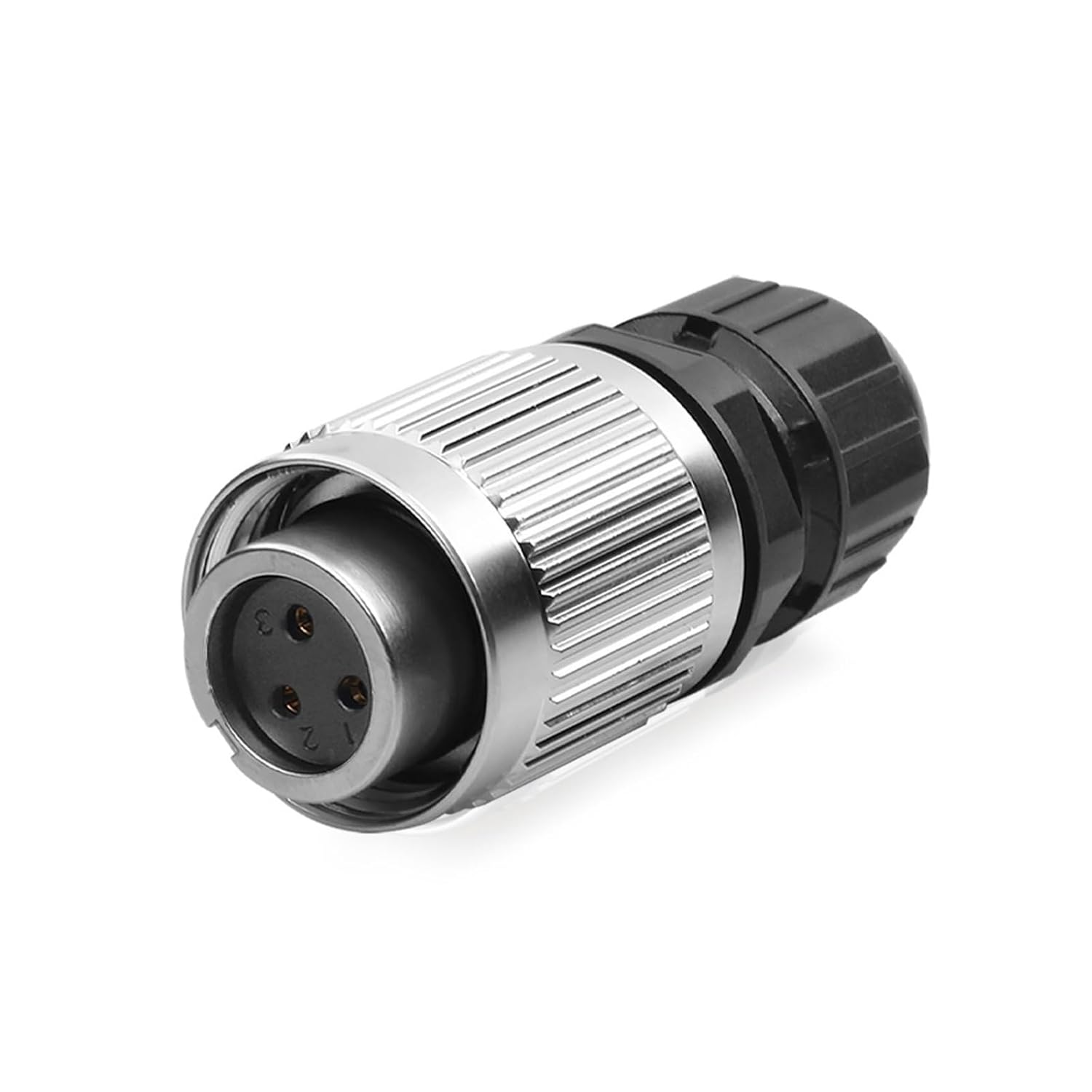 YW16 Waterproof Electrical Connector IP67 16mm 3 Pin 9 Pin Cable Joint for Automotive LED Light Industrial Wiring(Female Plug,9P)