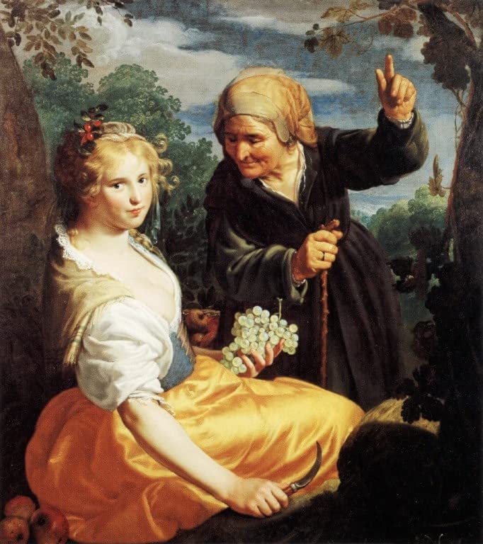 Cuadros de Vertumnus y Pomona para decorar tu oficina con arte clásico de 60x90cm