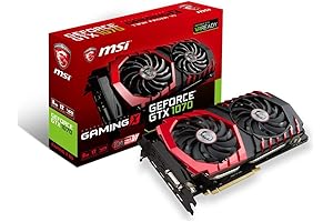 GTX1070TI: MSI GTX 1070 8GB Graphics Card