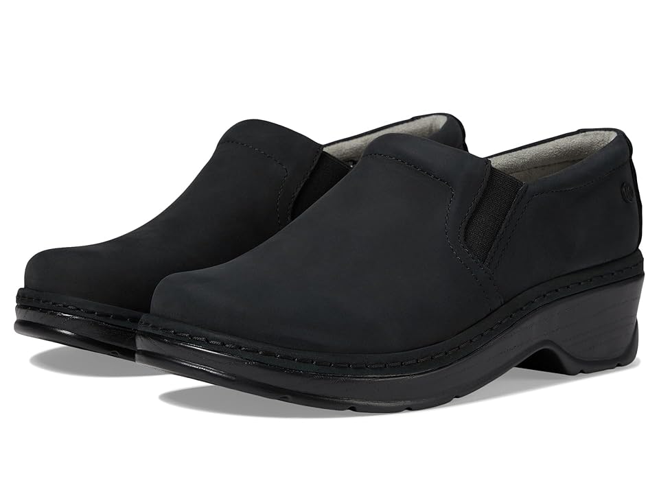 Klogs Footwear Naples (Black Oiled) Women's Clog Shoes INTERNATIONAL SHIPPING