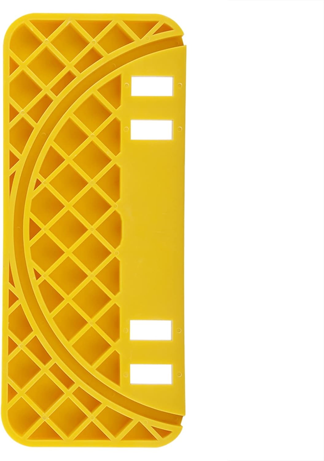 Beekeeping Hive Scraper Tool ABS Beekeeper Flat Equipment Nest Box Tool Honey for Bucket Beehive Frame Holder Shelf Yellow Color