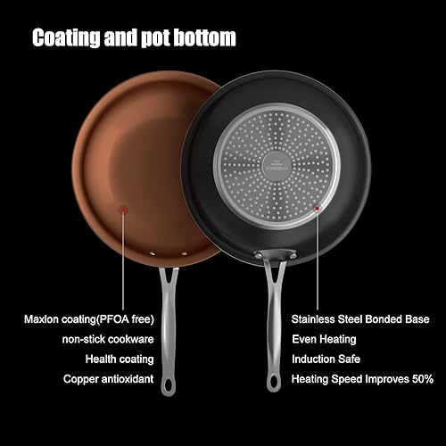 Miniatura 4 de COKSMARK Sartén antiadherente de cobre
