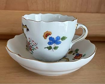 Amazon | MEISSEN マイセン 柿右衛門 虎とインドの花 デミタス