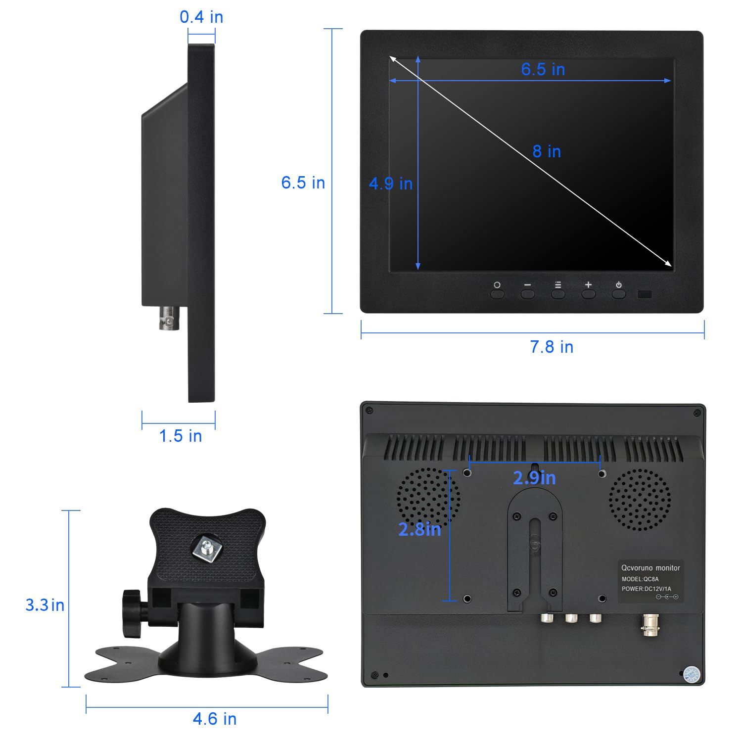 LCD MONITOR　SC-03-11　VT-121SAN1 モニター Broadcast and Field Production - 1219GNS - 12.1