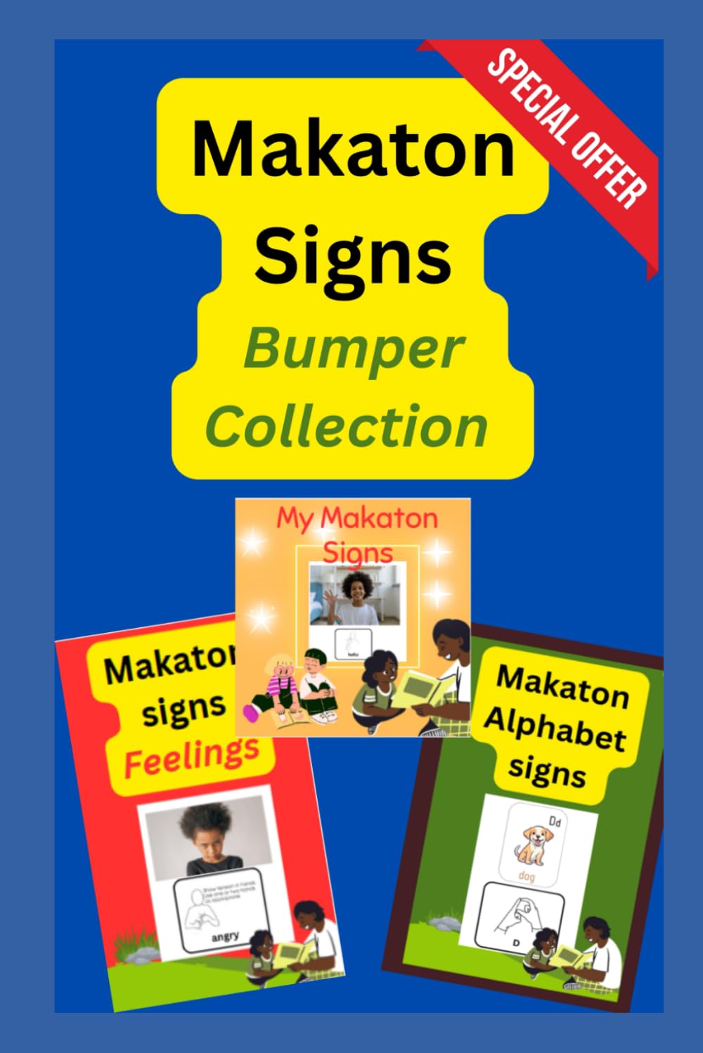 Makaton Signs Bumper Edition Finger Alphabet, Common Signs and