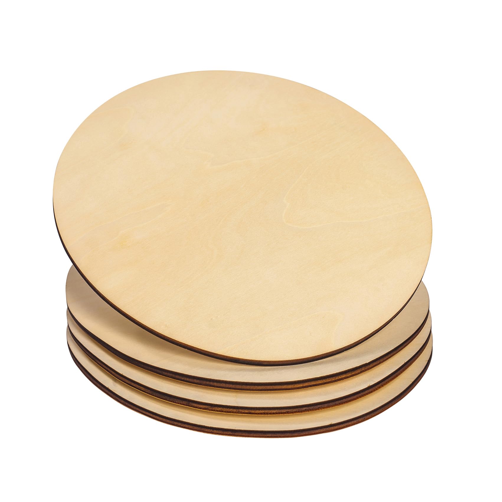 RM&Co 4-Pack 12 Inch Wood Circles
