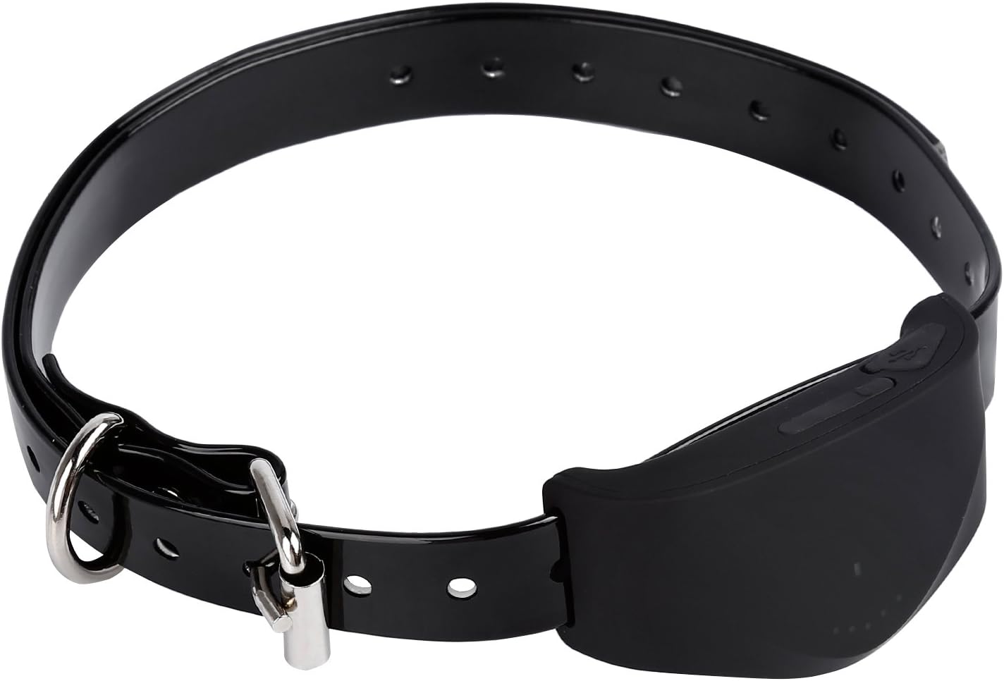 Rechargeable and Waterproof GPS Dog pet Tracker with Vibrating Training Black GPT1