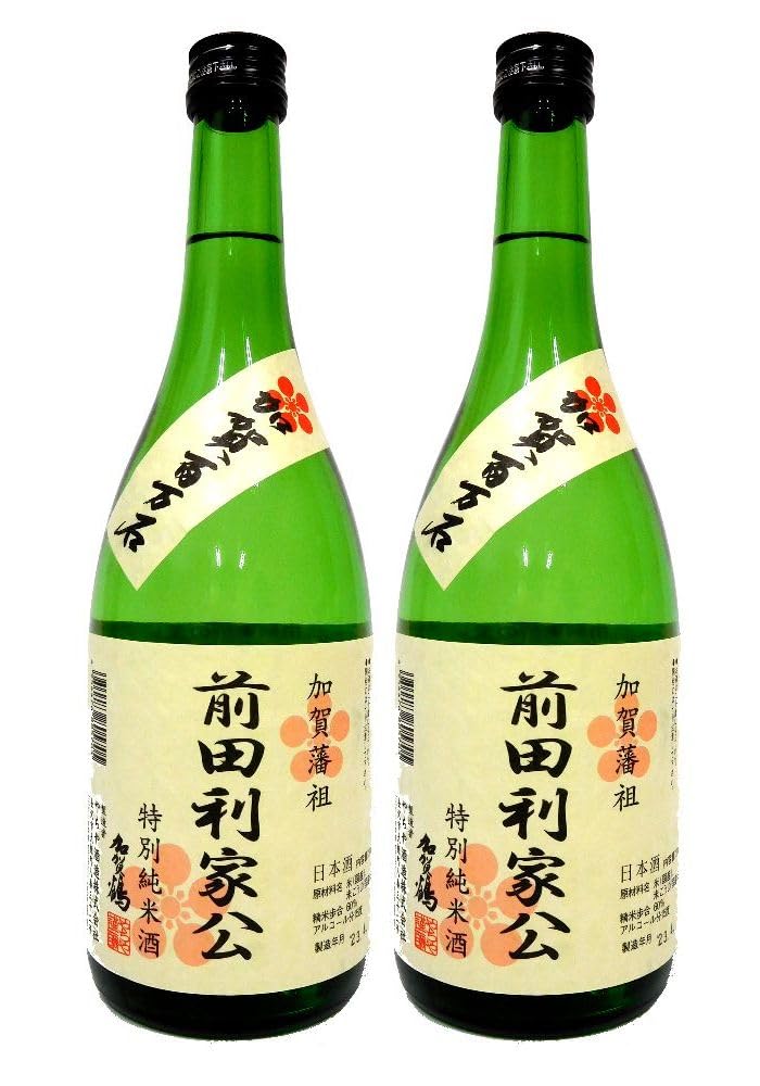 Amazon.co.jp: 【石川】「加賀藩祖」 前田利家公 特別純米酒（加賀鶴