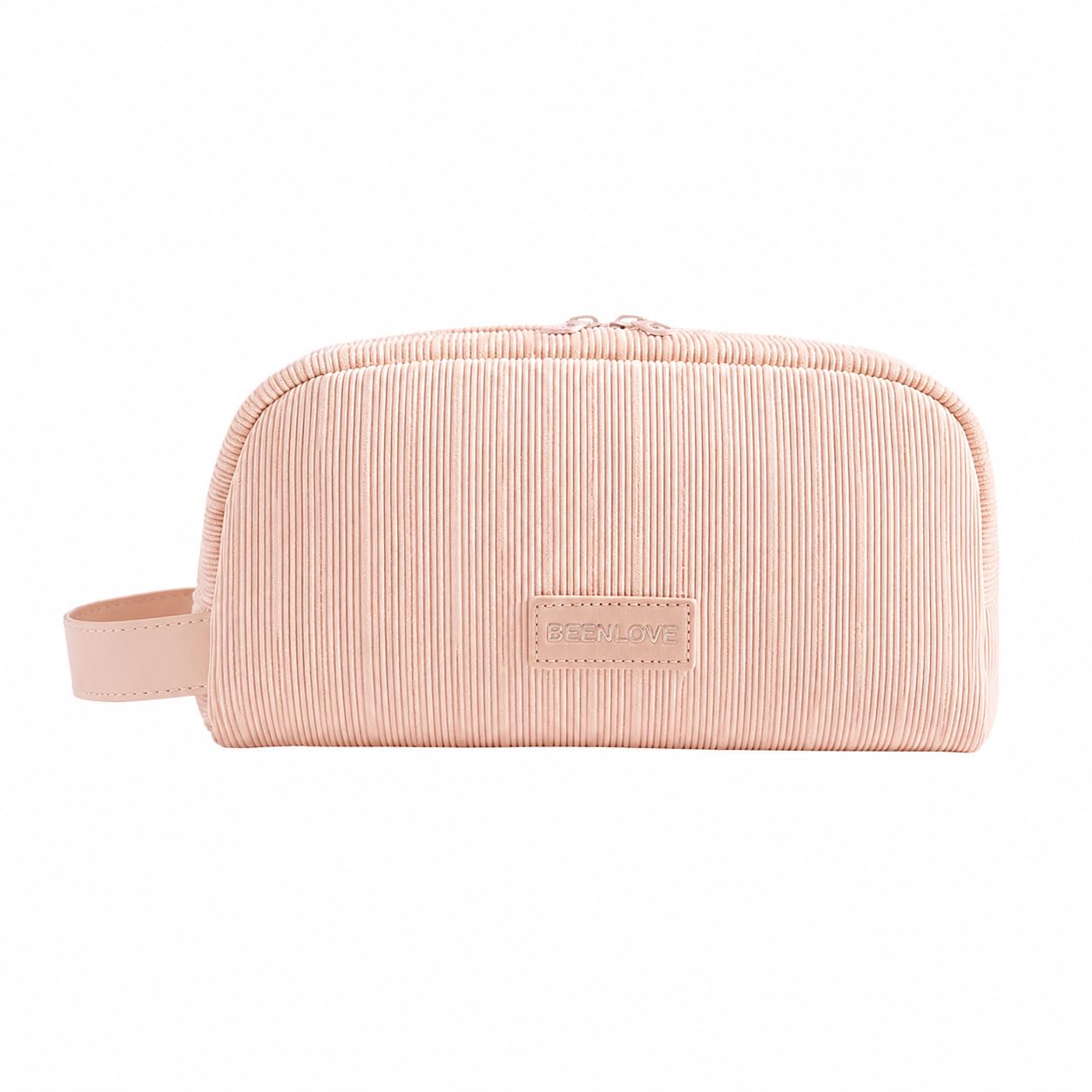 Linear Nylon Utility Pouch | Multipurpose Cotton Storage Bag with Zip Closure, Travel Organizer Cosmetic Pouch for Women & Girls (Pink)-image-44