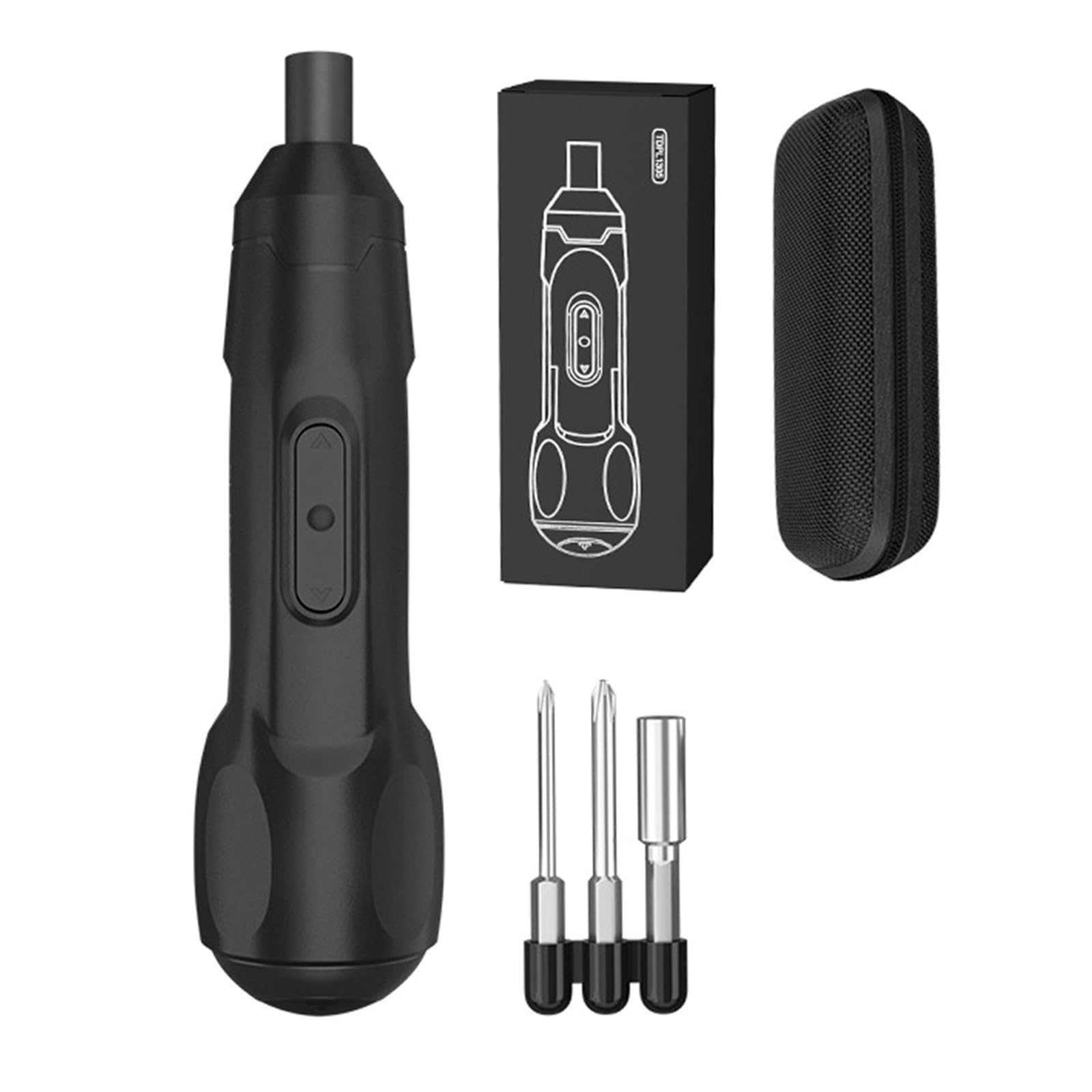 Apglsxy Women's 3Pc Accessories Professional Cordless Electric Screwdriver Set Usb Rechargeable Hand Tool For Electronics Assembly Hobby Car Maintenance Tool