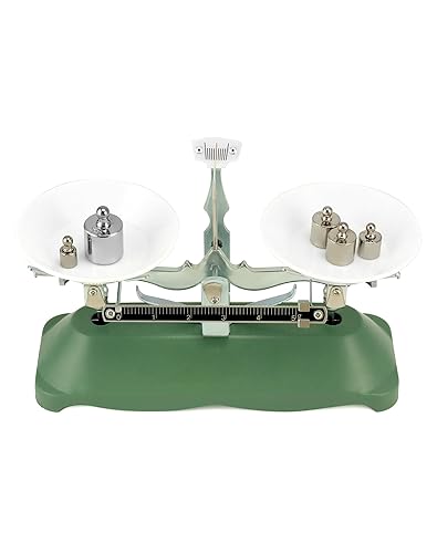 Miniatura 3 de QWORK Balanza de Escala, 100g  0.1g, Balanza de Haz Triple de Laboratorio para Herramienta Didáctica