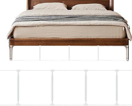 Under Bed Blocker Adjustable Clear Transparent Guards