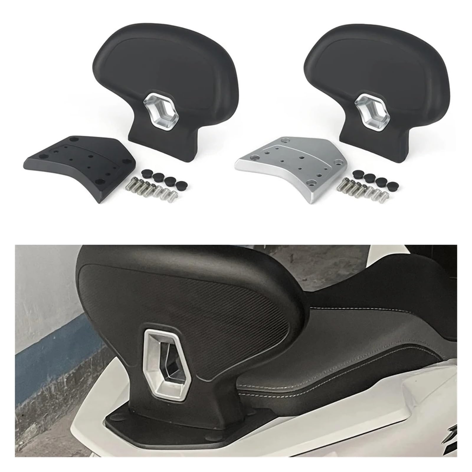 Dossier de Moto Coussin de Dossier de siège Passager arrière pour PCX 160, PCX160, PCX 125, PCX125 2021-2024 2025