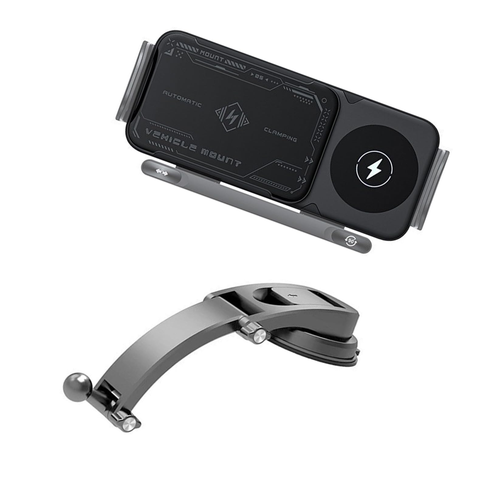 Supporto ricarica, 15 W efficiente, funzione, Grey