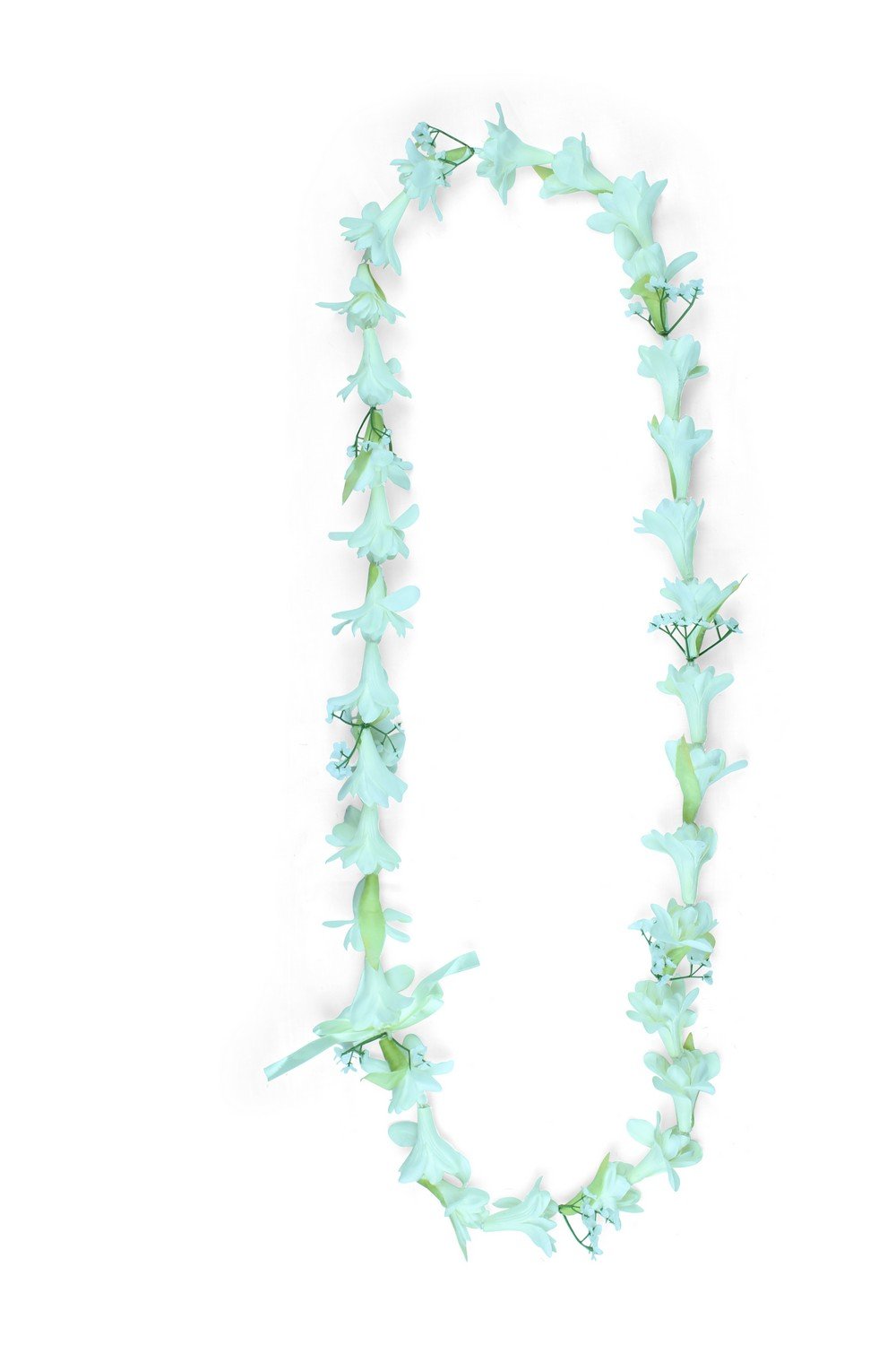 Hawaii Luau Party Artificial Fabric Long Tuberose Lei in