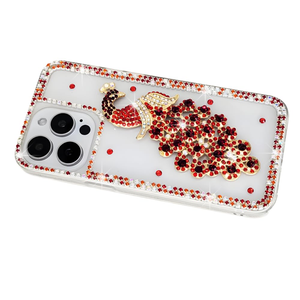 Nuova Custodia Trasparente Di Lusso Con Glter Bling Per - Foto 9